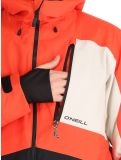 Vignette O'Neill, Hammer Block Snow veste de ski hommes Paprika Flame Colour Block blanc, noir, orange 