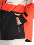 Vignette O'Neill, Hammer Block Snow veste de ski hommes Paprika Flame Colour Block blanc, noir, orange 