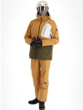 Vignette O'Neill, Jacksaw veste de ski hommes Rich Caramel Colour block brun, orange 