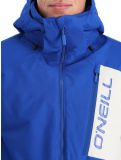 Vignette O'Neill, Jacksaw veste de ski hommes Surf the Web Colour Block bleu, gris 