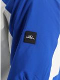 Vignette O'Neill, Jacksaw veste de ski hommes Surf the Web Colour Block bleu, gris 