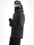 Vignette O'Neill, Texture veste de ski hommes Black Out Colour Block noir 