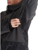 Vignette O'Neill, Texture veste de ski hommes Black Out Colour Block noir 