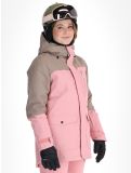 Vignette O'Neill, Utility Hybrid veste de ski femmes Genuine Pink Colour Block blanc, brun, rose 