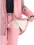 Vignette O'Neill, Utility Hybrid veste de ski femmes Genuine Pink Colour Block blanc, brun, rose 