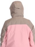 Vignette O'Neill, Utility Hybrid veste de ski femmes Genuine Pink Colour Block blanc, brun, rose 