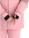 Vignette O'Neill, Utility Hybrid veste de ski femmes Genuine Pink Colour Block blanc, brun, rose 