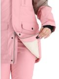 Vignette O'Neill, Utility Hybrid veste de ski femmes Genuine Pink Colour Block blanc, brun, rose 