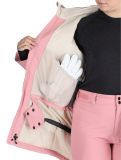 Vignette O'Neill, Utility Hybrid veste de ski femmes Genuine Pink Colour Block blanc, brun, rose 