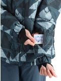 Vignette O'Neill, Z.E.N. Puffer Hybrid veste de ski femmes Blue Triangle Ikat bleu 