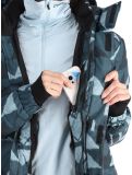 Vignette O'Neill, Z.E.N. Puffer Hybrid veste de ski femmes Blue Triangle Ikat bleu 