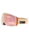 Vignette Oakley, Flight Tracker M lunettes de ski unisexe Curry Stone - Prizm Snow Rose Gold Iridium rouge 