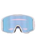 Vignette Oakley, Line Miner L lunettes de ski unisexe Lucas Braathen Signature - Prizm Snow Sapphire Iridium blanc, rose 