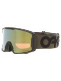 Vignette Oakley, Line Miner L lunettes de ski unisexe Matte B1B New Dark Brush - Prizm Sage Gold Iridium brun 