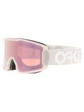 Vignette Oakley, Line Miner M lunettes de ski unisexe Matte B1B Cool Grey - Prizm Rose Gold Iridium blanc, gris 