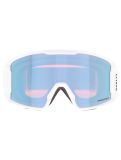 Vignette Oakley, Line Miner M lunettes de ski unisexe Matte White - Prizm Sapphire Iridium blanc 