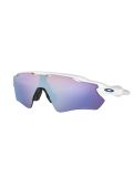 Vignette Oakley, Radar EV Path lunettes de soleil unisexe Polished White - Priz Snow Sapphire Iridium blanc 