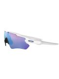 Vignette Oakley, Radar EV Path lunettes de soleil unisexe Polished White - Priz Snow Sapphire Iridium blanc 