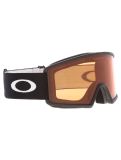 Vignette Oakley, Target Line L lunettes de ski unisexe Matte Black - Prizm Persimmon noir 