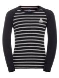 Vignette Odlo, Active Warm Eco chemise thermo enfants Black - Grey Melange gris, noir 