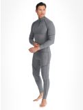 Vignette Odlo, Active X-Warm pull de ski hommes Odlo Steel Grey Melange gris 