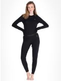 Vignette Odlo, Merino 160 pantalon thermique femmes Black noir 