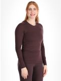 Vignette Odlo, Merino 200 chemise thermo femmes Fudge violet 