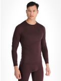 Vignette Odlo, Merino 200 chemise thermo hommes Fudge violet 