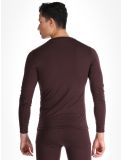 Vignette Odlo, Merino 200 chemise thermo hommes Fudge violet 