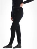 Vignette Odlo, Merino 200 pantalon thermique femmes Black noir 