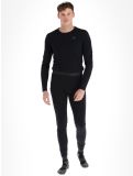 Vignette Odlo, Merino 200 pantalon thermique hommes Black noir 