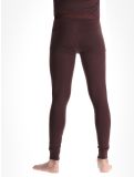 Vignette Odlo, Merino 200 pantalon thermique hommes Fudge violet 