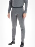 Vignette Odlo, Merino 200 pantalon thermique hommes Odlo Steel Grey Melange gris 