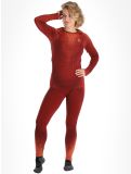 Vignette Odlo, Perfomance Eco chemise thermo femmes Spiced Apple bordeaux 