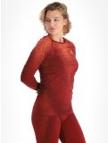 Vignette Odlo, Perfomance Eco chemise thermo femmes Spiced Apple bordeaux 