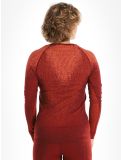 Vignette Odlo, Perfomance Eco chemise thermo femmes Spiced Apple bordeaux 