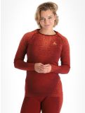 Vignette Odlo, Perfomance Eco chemise thermo femmes Spiced Apple bordeaux 