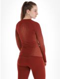 Vignette Odlo, Perfomance Warm Eco chemise thermo femmes Spiced Apple bordeaux 