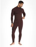 Vignette Odlo, Perfomance Warm Eco pantalon thermique hommes Fudge violet 