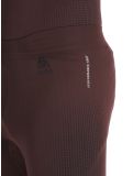 Vignette Odlo, Perfomance Warm Eco pantalon thermique hommes Fudge violet 