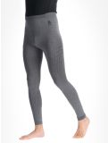 Vignette Odlo, Performance Warm Eco pantalon thermique slim fit hommes Melange gris, noir 