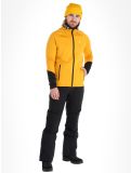 Vignette Peak Performance, M Rider Mid Zip Hood gilet hommes Blaze Tundra Black noir, orange 