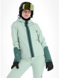 Vignette Peak Performance, W Rider Insulated Ski veste de ski femmes Delta Green Smoke Pine vert 