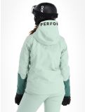 Vignette Peak Performance, W Rider Insulated Ski veste de ski femmes Delta Green Smoke Pine vert 