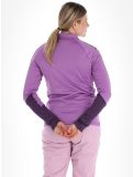 Vignette Peak Performance, W Rider Mid Zip gilet femmes Action Lilac Indigo violet 