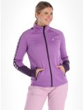 Vignette Peak Performance, W Rider Mid Zip gilet femmes Action Lilac Indigo violet 