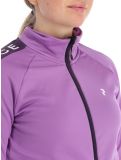 Vignette Peak Performance, W Rider Mid Zip gilet femmes Action Lilac Indigo violet 