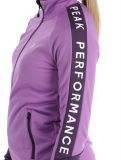 Vignette Peak Performance, W Rider Mid Zip gilet femmes Action Lilac Indigo violet 