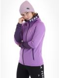 Vignette Peak Performance, W Rider Mid Zip Hood gilet femmes Action Lilac Indigo violet 