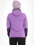 Vignette Peak Performance, W Rider Mid Zip Hood gilet femmes Action Lilac Indigo violet 